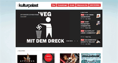 Desktop Screenshot of kulturpalast-hannover.de