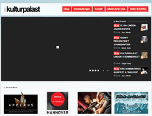 Tablet Screenshot of kulturpalast-hannover.de